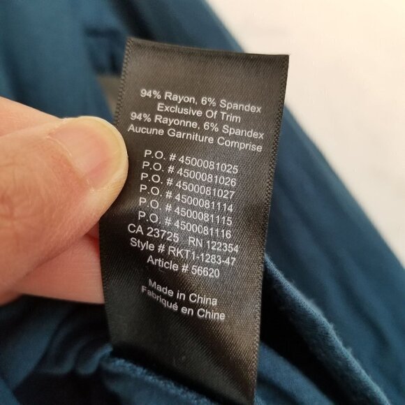 Aritzia Babaton Norris T-Shirt Top Teal Blue XS - Picture 7 of 11